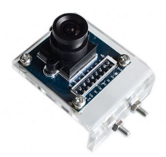 Kit Cámara VGA OV7670 + soporte acrílico