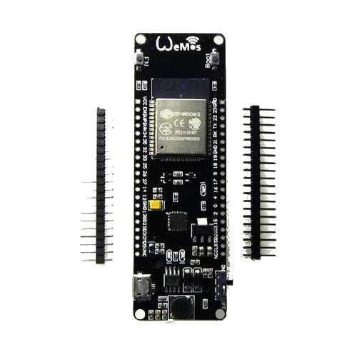 ESP32 WeMos WiFi + Bluetooth Dual Core con Porta Batería