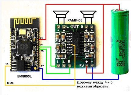 Modulo Amplificador De Audio Pam8403 2x3w