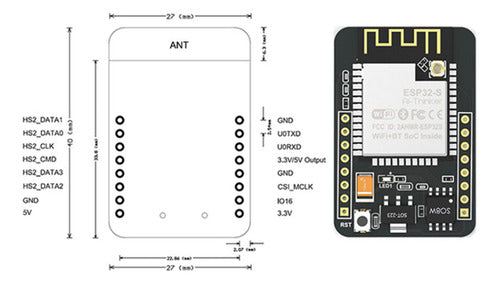 ESP32 CAM CON MÓDULO OV2640