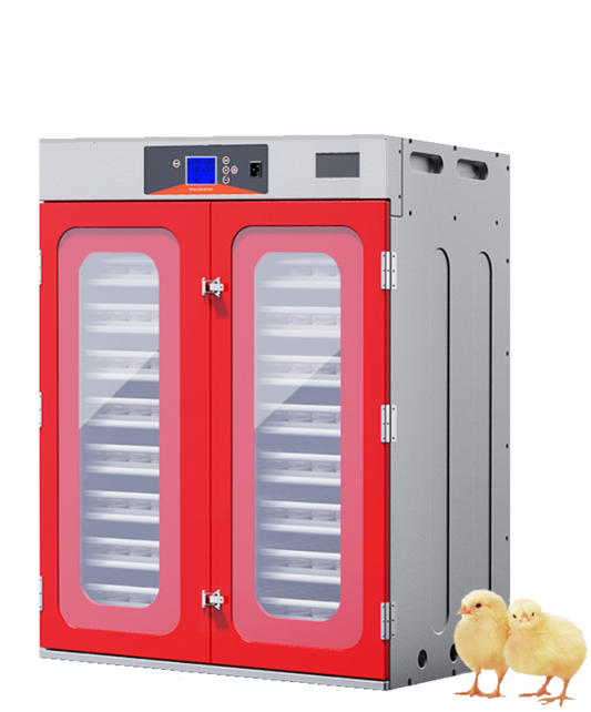 Incubadora Automática 1000 huevos Control Temperatura Humedad Volteo