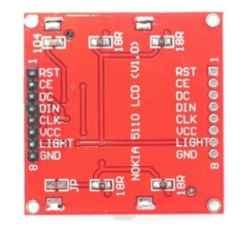 LCD nokia 5110 Luz de Fondo Azul