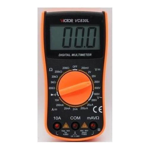 Multímetro Victor VC830L Voltímetro Amperímetro Ohmio Diodos
