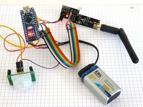 Nrf24l01+pa+lna Sma Antena Transmisión Sin Cable