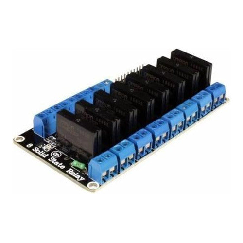 Modulo 8 Reles 5V 2A OMRON Solid State 06K16E G3MB-202P