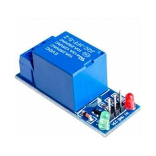 Módulo 1 Relé 5Vdc 2 LEDs dispara a bajo voltaje
