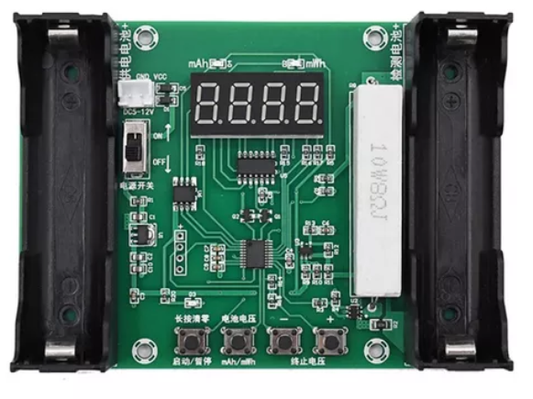 Tester Xh-m240 De Baterías De Litio 18650 Probador Descarga