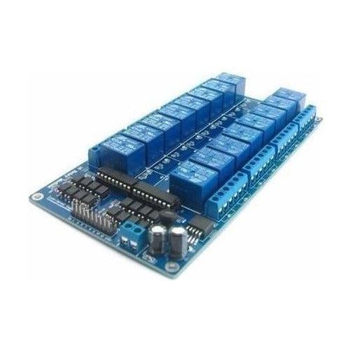 Modulo 16 Reles 12V Opto-acoplado
