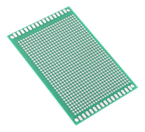 TARJETA DE PCB ESTAÑADO DE DOBLE CARA 9 X 15CM ALTA CALIDAD