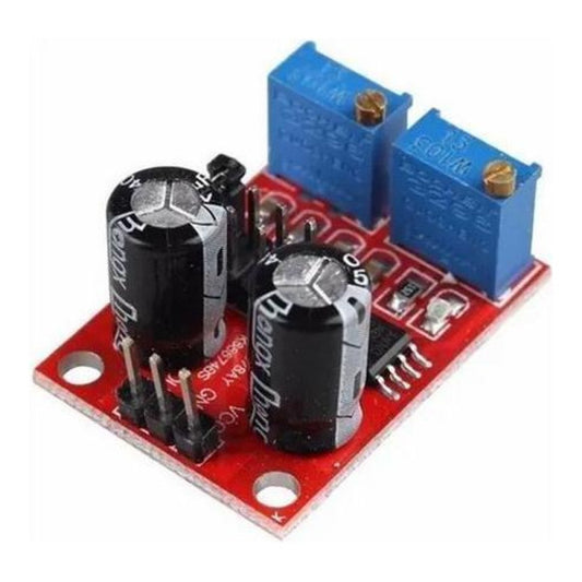 NE555 Generador De Pulsos Señales Cuadradas Ajustable