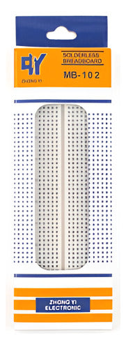 Plancha Protoboard Mb-102 De 830 Puntos Style:With package