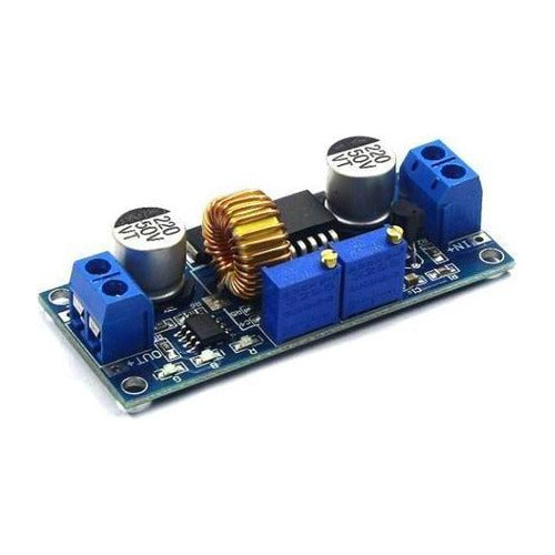 XL4015 Transformador Regulador Corriente DC-DC 5 A, 4-38 V, 1,25-32 V 2 Potenciómetros Azul