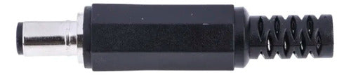 Conector jack plug 2,1mm Macho