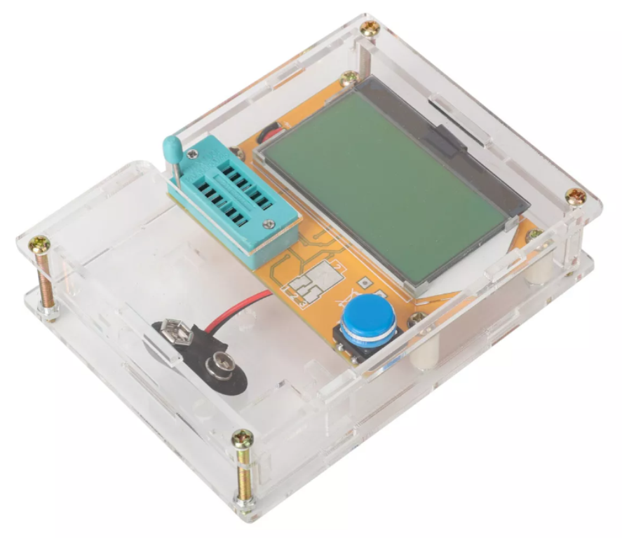 Lcr-T4 Probador Tester Transistores Gráfico+caja Protectora