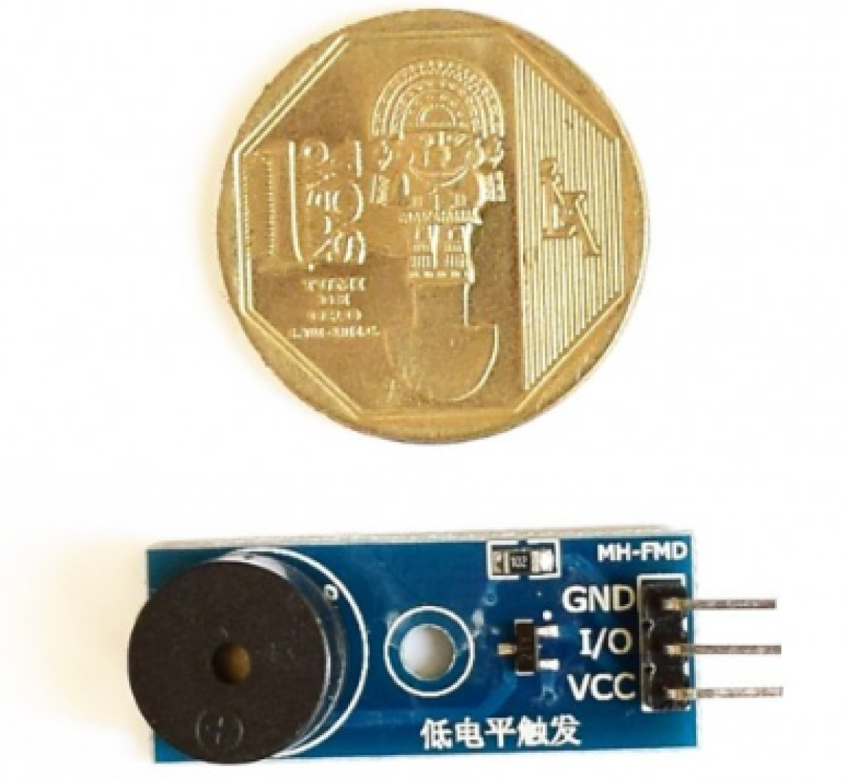 Módulo Buzzer YL-44 Pasivo MH-FMD 3.3 5Vdc transistor 9012