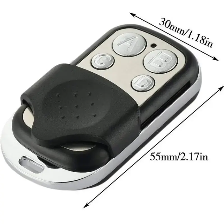 Control remoto para puerta de garaje de 313 MHz