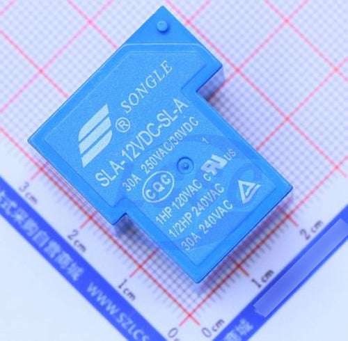 Rele SONGLE 12VDC 30A SLA-12VDC-SL-A 5Pines