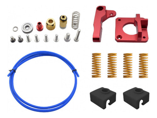 Kit actualizacion ENDER-3 resorte CR10, calcetin silicona MK8, tubo PTFE