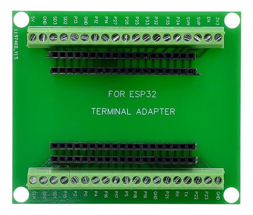 ESP32 WIFI Bluetooth 38P Green Expansion Board