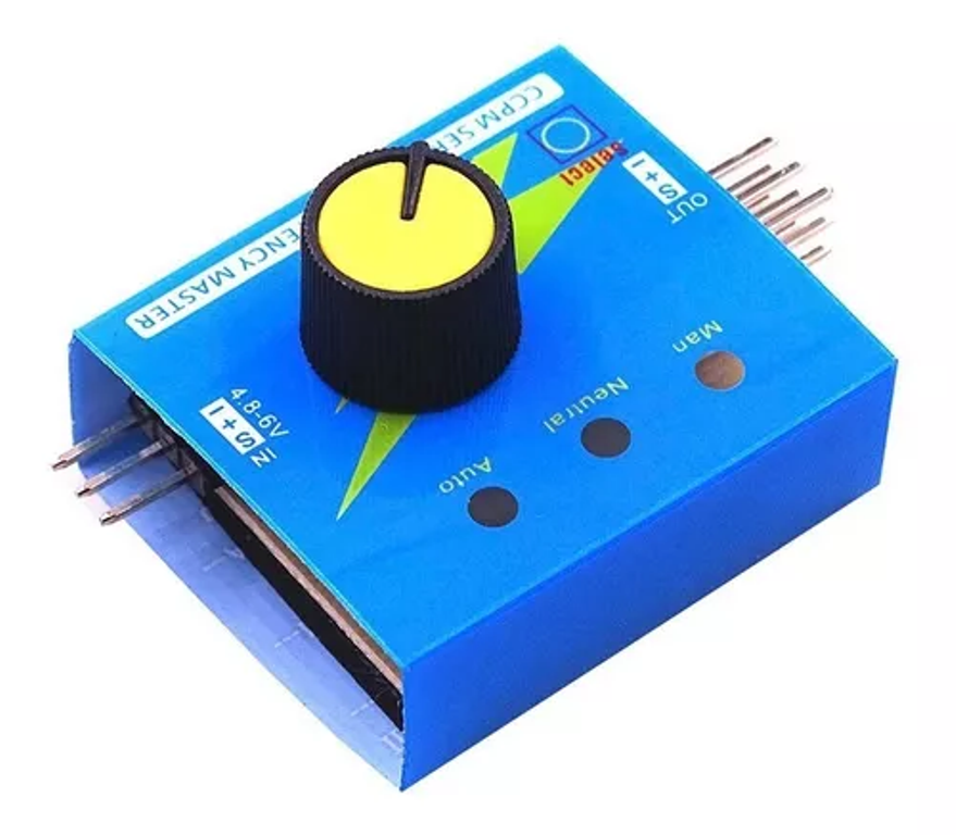 Probador Multi Servos Tester 3ch Ecs Ccpm Meter