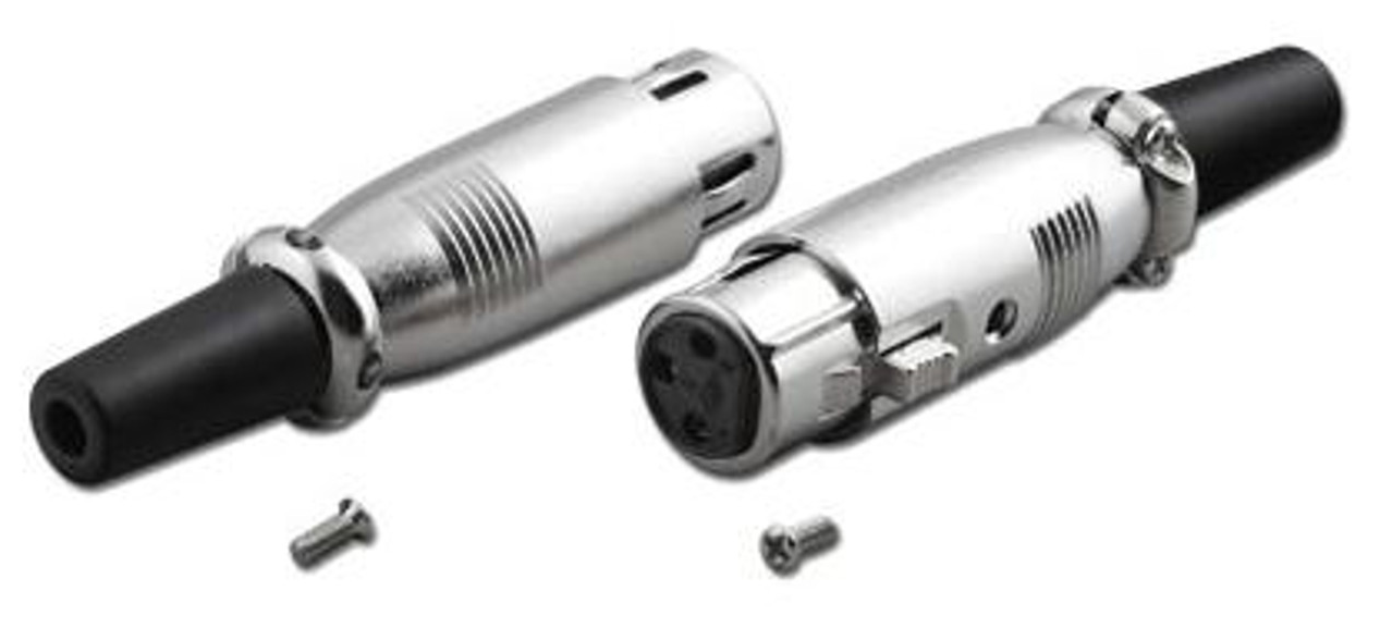 Conector de audio XRL 3Pines Hembra microfono Estilo Japonés