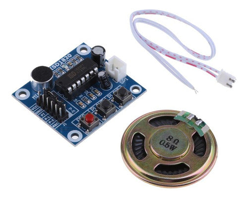 Módulo de grabación ISD1820 con altavoz de 0,5 W board +speaker