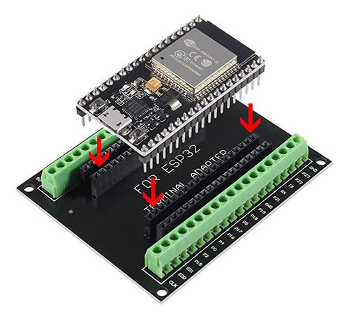 ESP32 WIFI Bluetooth 38P Green Expansion Board