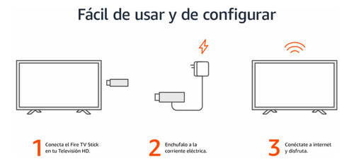 Fire TV Stick con Alexa Voice Remote, reproductor multimedia Amazon