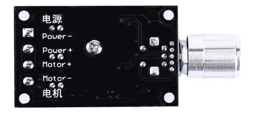 Módulo 1203BK PWM Controlador Velocidad Motor Dc 6 a 28Vdc 3Amp 80W Potenciómetro Switch without line