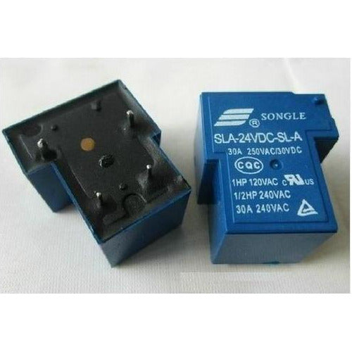 Rele SONGLE 24VDC 30A SLA-24VDC-SL-A 5Pines