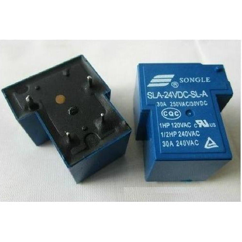 Rele SONGLE 24VDC 30A SLA-24VDC-SL-A 4Pines