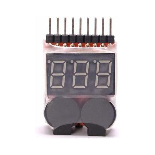 Salva Lipo 2in1 Tester Alarma Banco Baterías 1s A 8s Litio