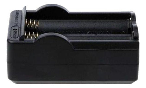 Cargador 2 Baterías Litio 16850 3.6V 4.2V 100 240V de pared