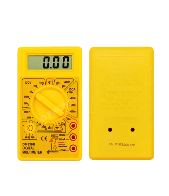 Multímetro digital portátil DT-830B sin Bateria
