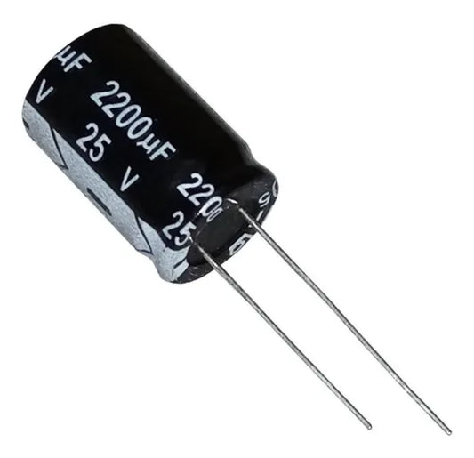 Electrolytic Capacitor 25V/2200UF 13*21MM