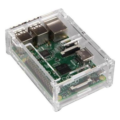 Caja acrílica para Raspberry Pi3+ Fan