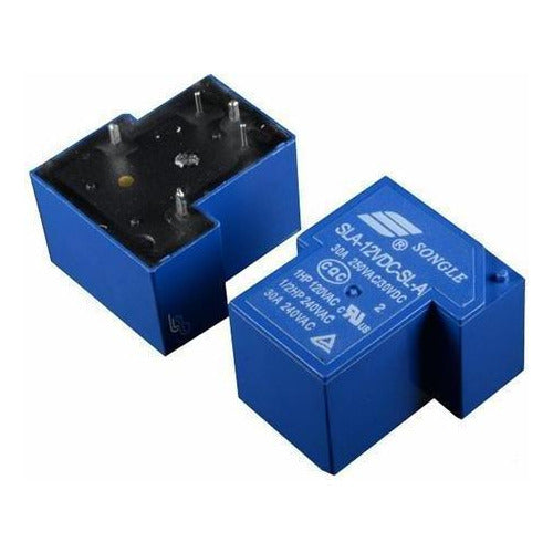 Rele SONGLE 12VDC 30A SLA-12VDC-SL-A 5Pines