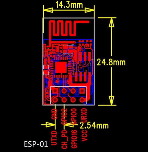 esp8266 Modelo 01