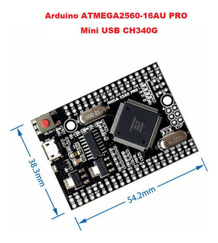 Arduino ATMEGA2560-16AU PRO Mini USB CH340G