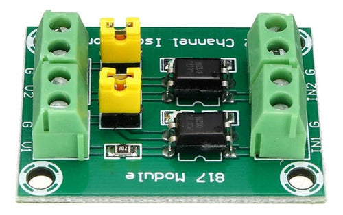 MÓDULO OPTOACOPLADOR PC817 2 CANALES