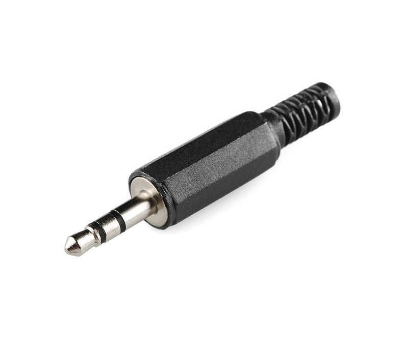 Conector 3.5mm doble canal estéreo audifonos sonido