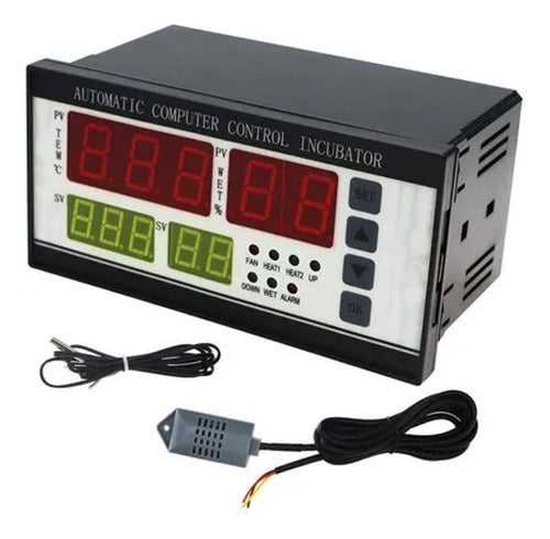 Controlador Digital Xm-18 Sensor De Temperatura Y Humedad Style:English