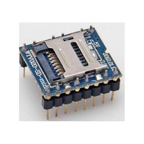 Módulo Audio Mp3 WTV020-SD-16P Tarjeta SD Voice