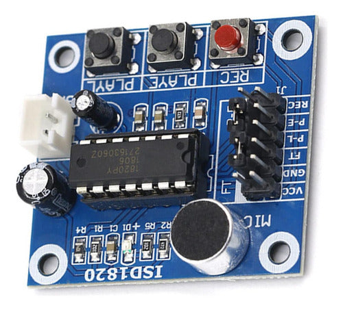 Módulo de grabación ISD1820 con altavoz de 0,5 W board +speaker