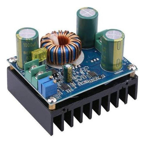600W DC-DC Convertidor Boost Ajustable 8V-60V a 12V-80V 12A