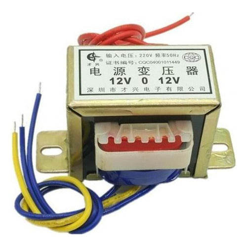 EI35 Transformador de potencia 2W 220V a AC12V 160mA