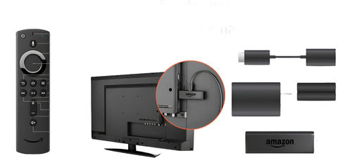Fire TV Stick con Alexa Voice Remote, reproductor multimedia Amazon