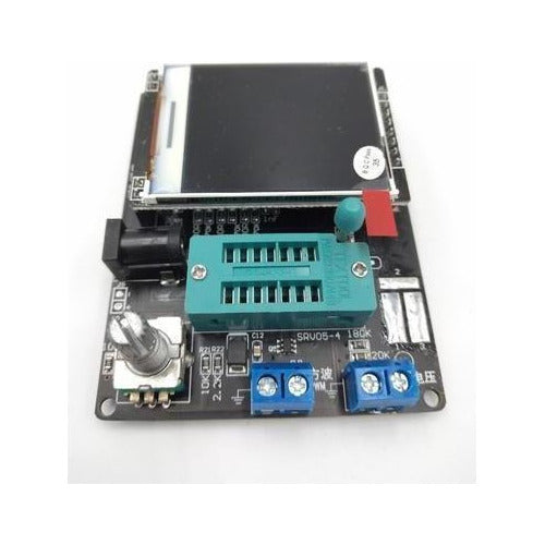 TFT GM328 probador / analizador Transistores, Diodos, Mosfet, …, Generador de PWM, …, Montado, Probado, Operativo