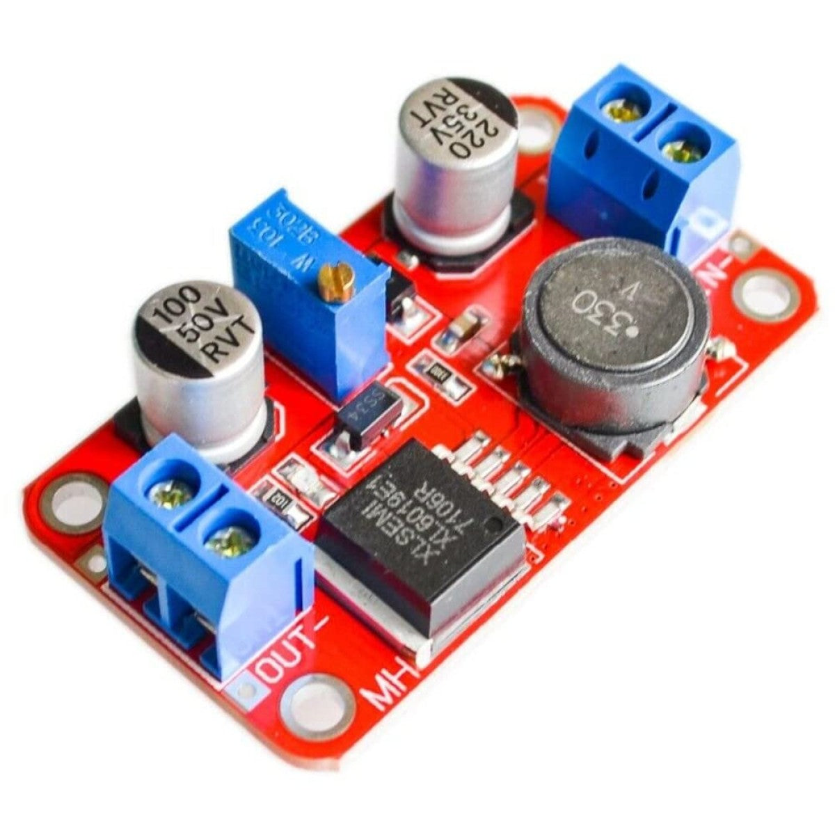 XL6019 DC-DC Adjustable Convertidor Elevador Voltaje 3.3v-35v A 5v-40 Booste