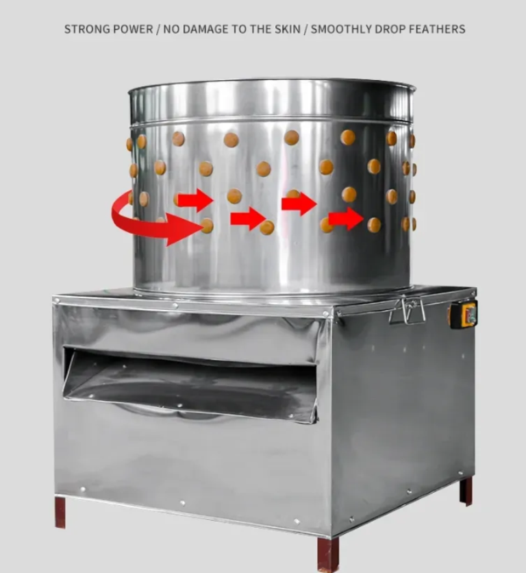 Desplumadora SD65 Industrial Pollos Aves 540pollos/hora
